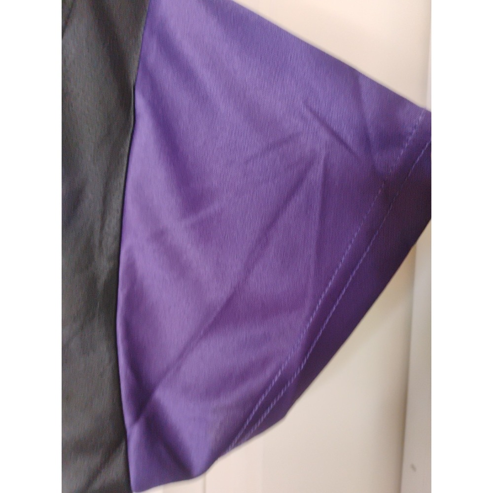 NFL Team Apparel Baltimore Ravens NFL Shirt 1X White Purple Women Sparkle V Neck - Picture 7 of 9